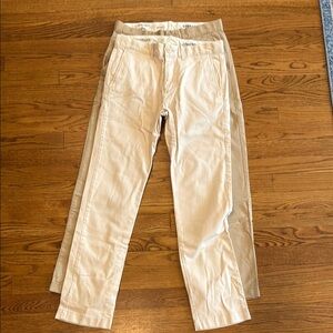 Crewcuts Tan Chinos Versatile Straight-Leg Pants